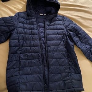 Big Boy navy blue gap puffer jacket size large
